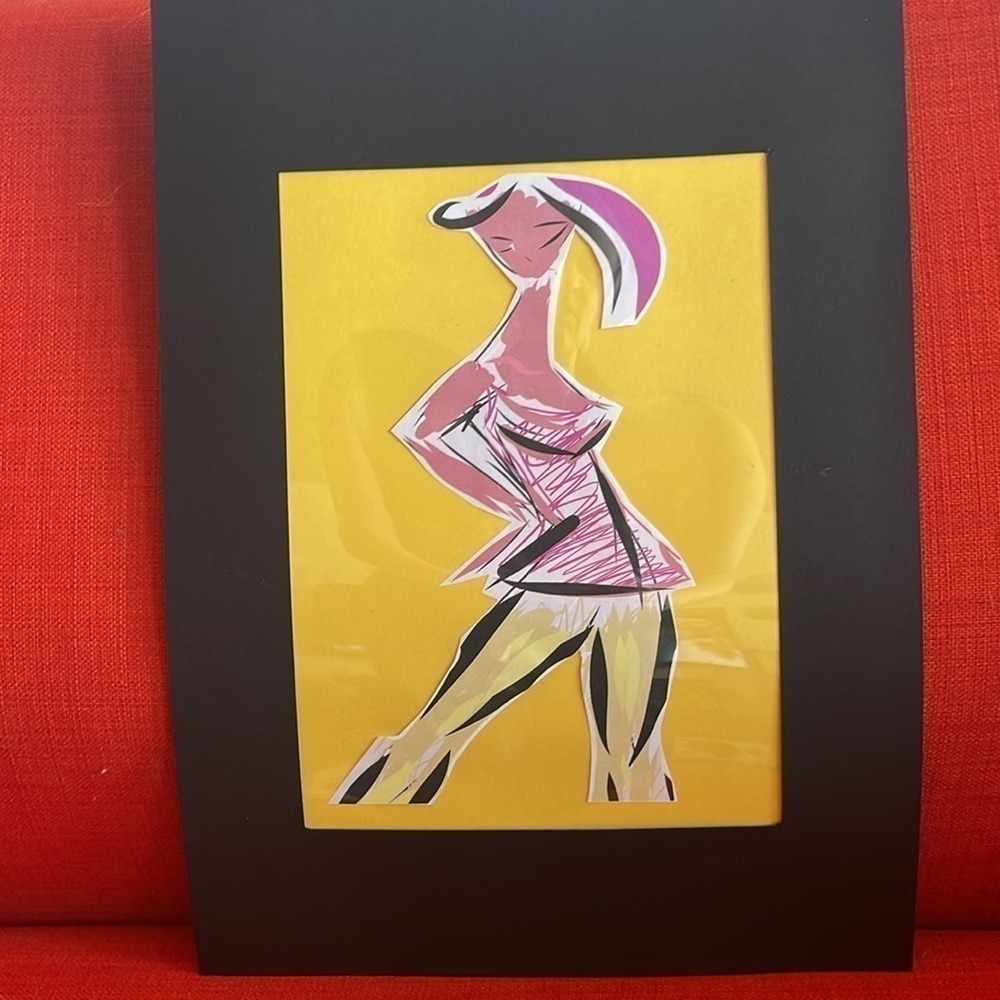 By Sinta Margot Hand crafted handmade NWT with my own personal digital cutout - Picture 4 of 11